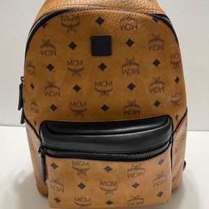 MCM Stark Small Cognac Visetos Backpack $1190.00